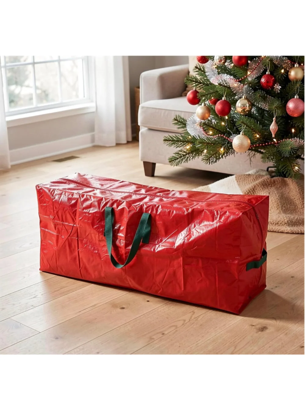 Christmas Holiday Tree Storage Bag Fits 4ft Artificial Tree Heavy Duty Handles